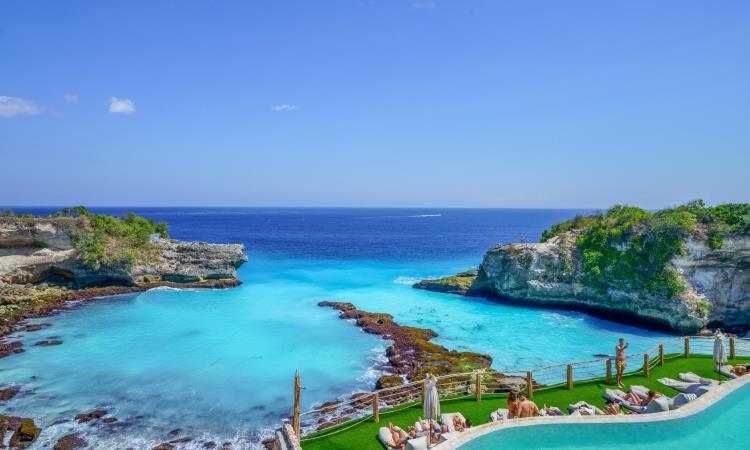 Blue Lagoon Beach, Pantai Eksotis Tersembunyi Di Karangasem Bali - De Bali